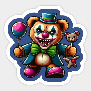 Wicked clown Sticker